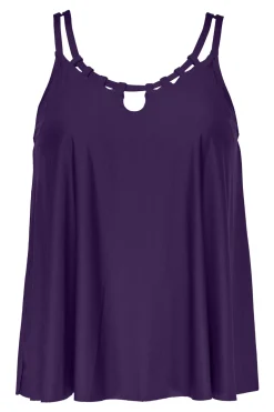 Sale Sunsets Escape Paradise Plum Sadie Tankini Top