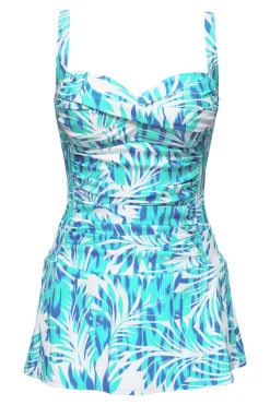 Clearance Sunsets Escape Sea Breeze Sandbar Rib Sienna Swim Dress