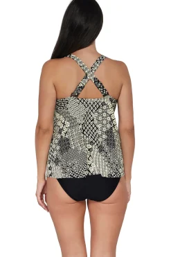 Best Sunsets Escape Venice Seagrass Texture Sadie Tankini Top
