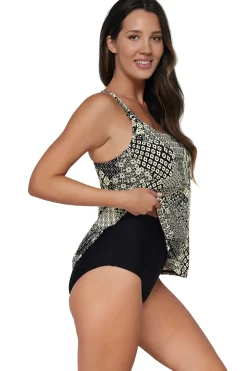 Outlet Sunsets Escape Venice Seagrass Texture Jenna Tankini Top