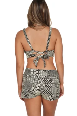 Best Sunsets Escape Venice Seagrass Texture Laguna Swim Short Bottom