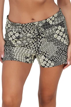 Best Sunsets Escape Venice Seagrass Texture Laguna Swim Short Bottom