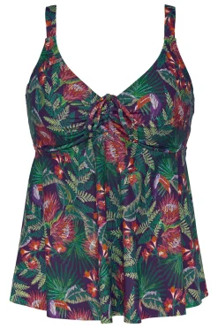 Online Sunsets Escape Welcome To Rio Marin Tankini Top