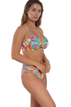Fashion Sunsets Festive Floral Sandbar Rib Unforgettable Bottom