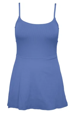 Sale Sunsets Harbor Blue Sandbar Rib Naomi Swim Dress One Piece