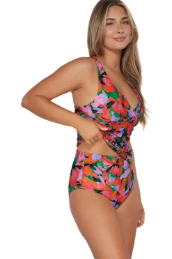 Outlet Sunsets Hummingbird Cove Elsie Tankini Top