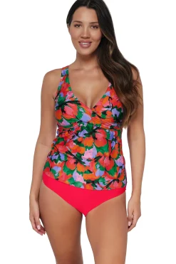 Outlet Sunsets Hummingbird Cove Elsie Tankini Top