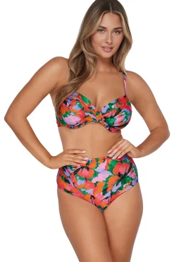 Best Sunsets Hummingbird Cove Capri High Waist Bottom
