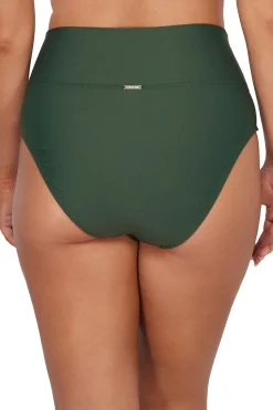 Sale Sunsets Island Green Hannah High Waist Bottom