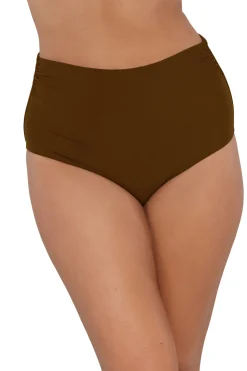 Fashion Sunsets Island Spice Capri High Waist Bottom
