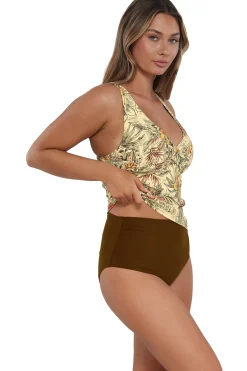 New Sunsets Island Spice Elsie Tankini Top