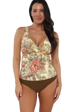 New Sunsets Island Spice Elsie Tankini Top