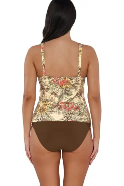 New Sunsets Island Spice Elsie Tankini Top