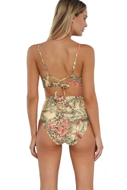 Discount Sunsets Island Spice Hannah High Waist Bottom
