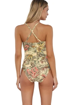 Clearance Sunsets Island Spice Simone Tankini Top