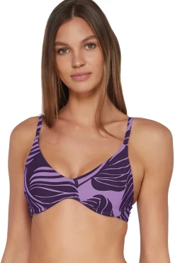 Discount Sunsets Mystic Palms Brooke U-Wire Top
