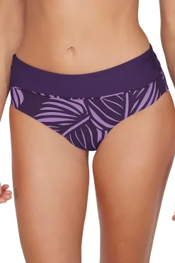 Hot Sunsets Mystic Palms Capri High Waist Bottom
