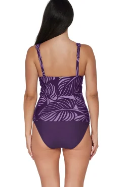 Sale Sunsets Mystic Palms Elsie Tankini Top