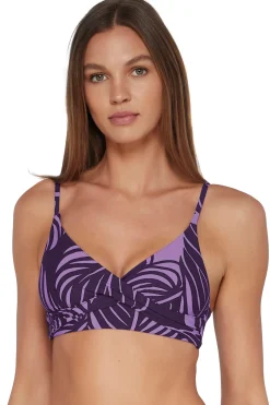 Fashion Sunsets Mystic Palms Lyla Bralette Top