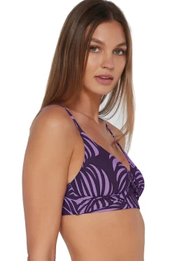 Fashion Sunsets Mystic Palms Lyla Bralette Top