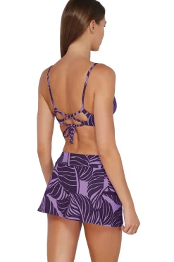Best Sunsets Mystic Palms Sporty Swim Skirt Bottom