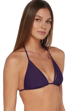 Clearance Sunsets Paradise Plum Laney Triangle Top
