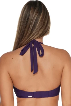 Best Sunsets Paradise Plum Vienna V-Wire Top