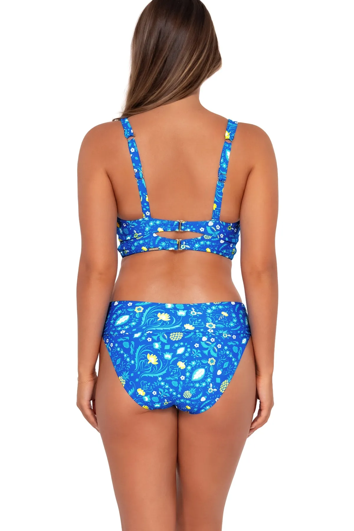 Clearance Sunsets Pineapple Grove Hannah High Waist Bottom