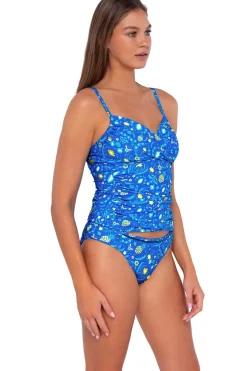 Fashion Sunsets Pineapple Grove Simone Tankini Top