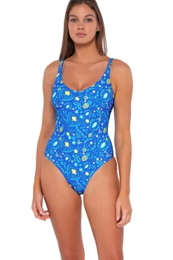 New Sunsets Pineapple Grove Veronica One Piece