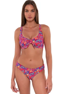 Online Sunsets Rue Paisley Brandi Bralette Top