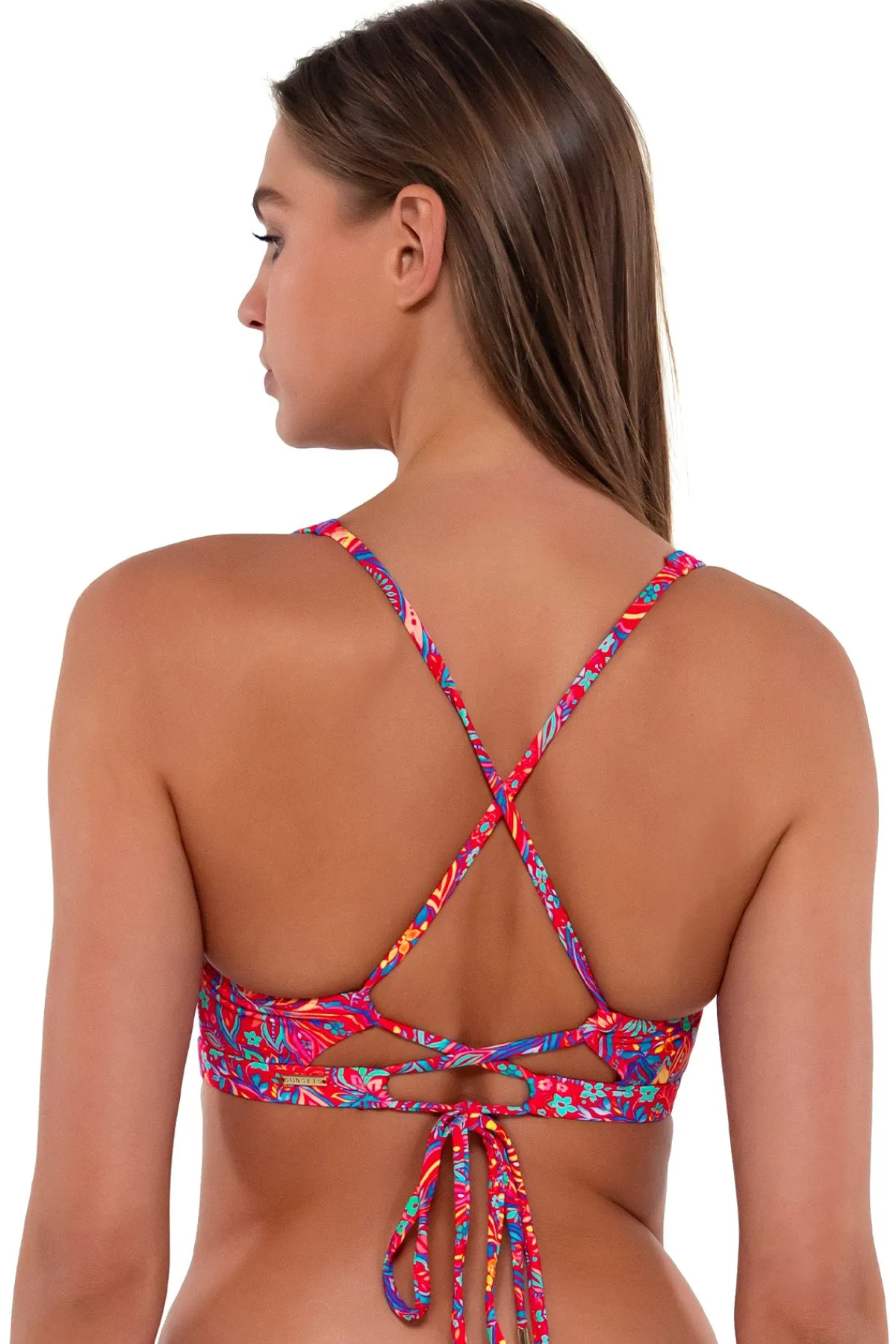 Online Sunsets Rue Paisley Brandi Bralette Top