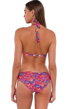 New Sunsets Rue Paisley Faith Halter Top