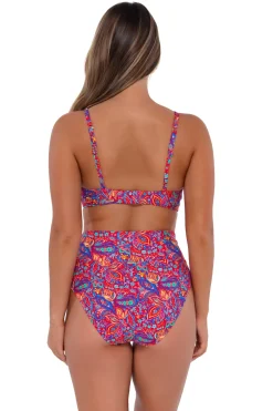 Sale Sunsets Rue Paisley Hannah High Waist Bottom