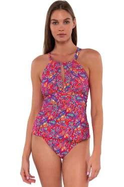 Discount Sunsets Rue Paisley Mia Tankini Top