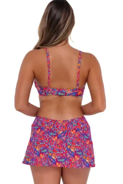 Outlet Sunsets Rue Paisley Sporty Swim Skirt