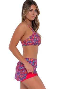 Outlet Sunsets Rue Paisley Sporty Swim Skirt