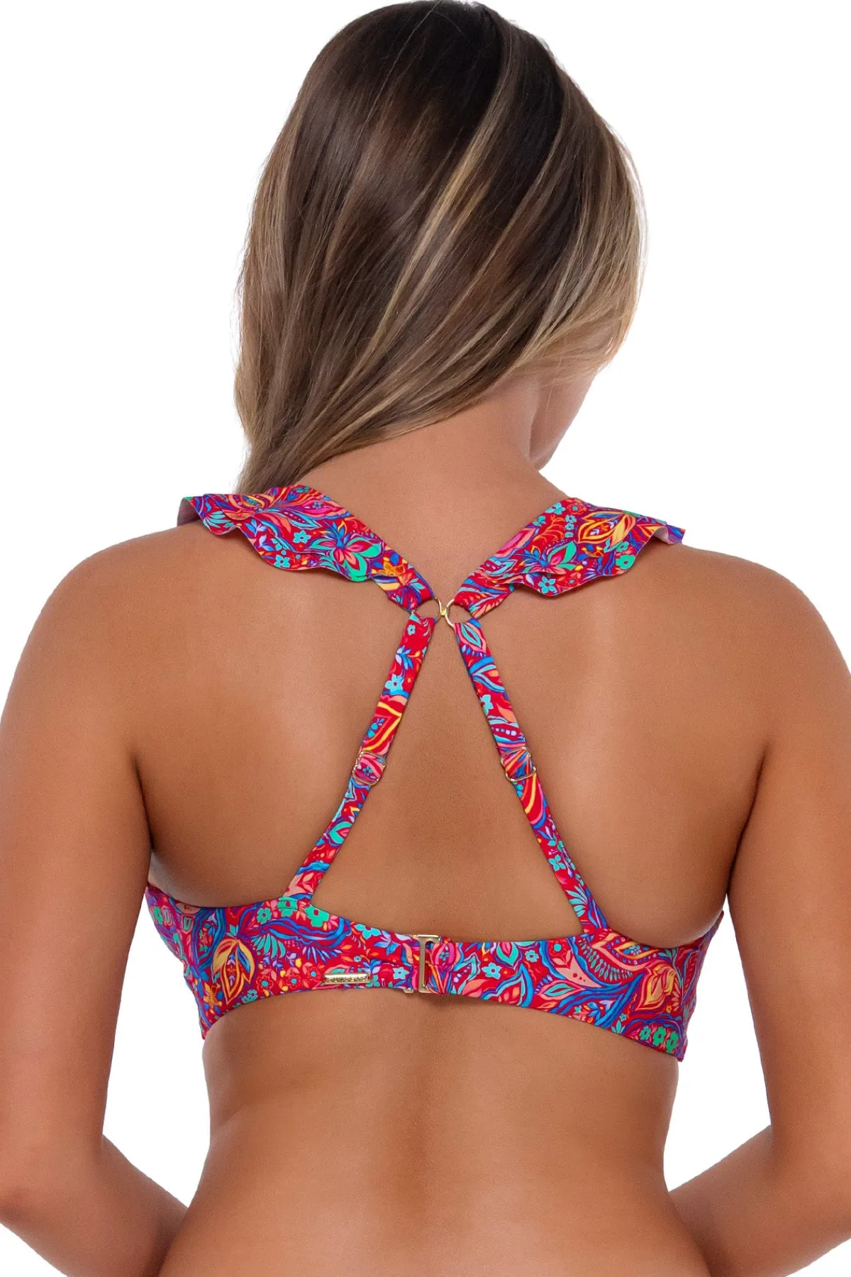 Sale Sunsets Rue Paisley Willa Wireless Top