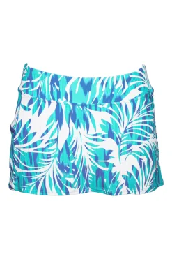 Online Sunsets Sea Breeze Sandbar Rib Sporty Swim Skirt