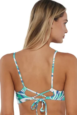 Online Sunsets Sea Breeze Sandbar Rib Lyla Bralette Top