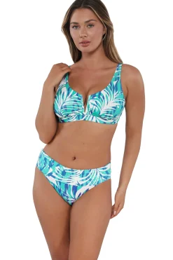 Outlet Sunsets Sea Breeze Sandbar Rib Vienna V-Wire Top