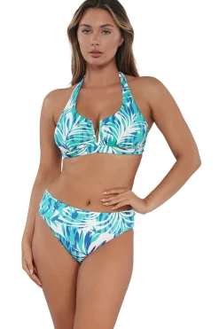 Outlet Sunsets Sea Breeze Sandbar Rib Vienna V-Wire Top