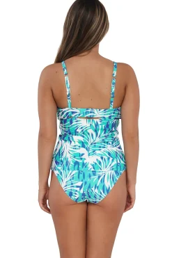 Fashion Sunsets Sea Breeze Sandbar Rib Zuri V-Wire Tankini Top