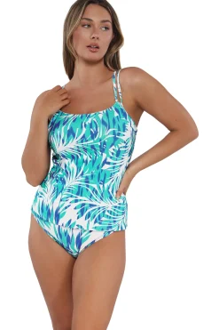 Fashion Sunsets Sea Breeze Sandbar Rib Taylor Tankini Top