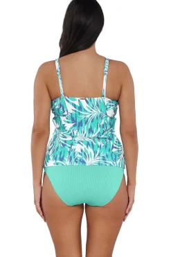 Fashion Sunsets Sea Breeze Sandbar Rib Taylor Tankini Top