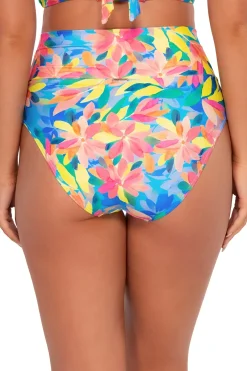 Outlet Sunsets Shoreline Petals Hannah High Waist Bottom