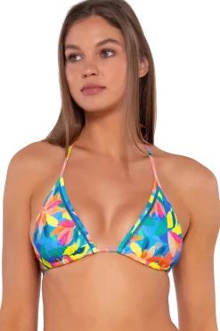 Hot Sunsets Shoreline Petals Laney Triangle Top
