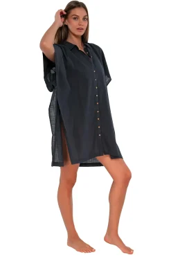New Sunsets Slate Shore Thing Tunic