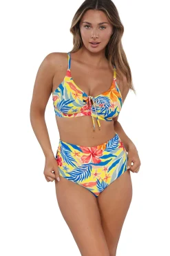 Sale Sunsets Suncatcher Capri High Waist Bottom