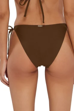 Discount Sunsets Tiki Brown Everlee Tie Side Bottom